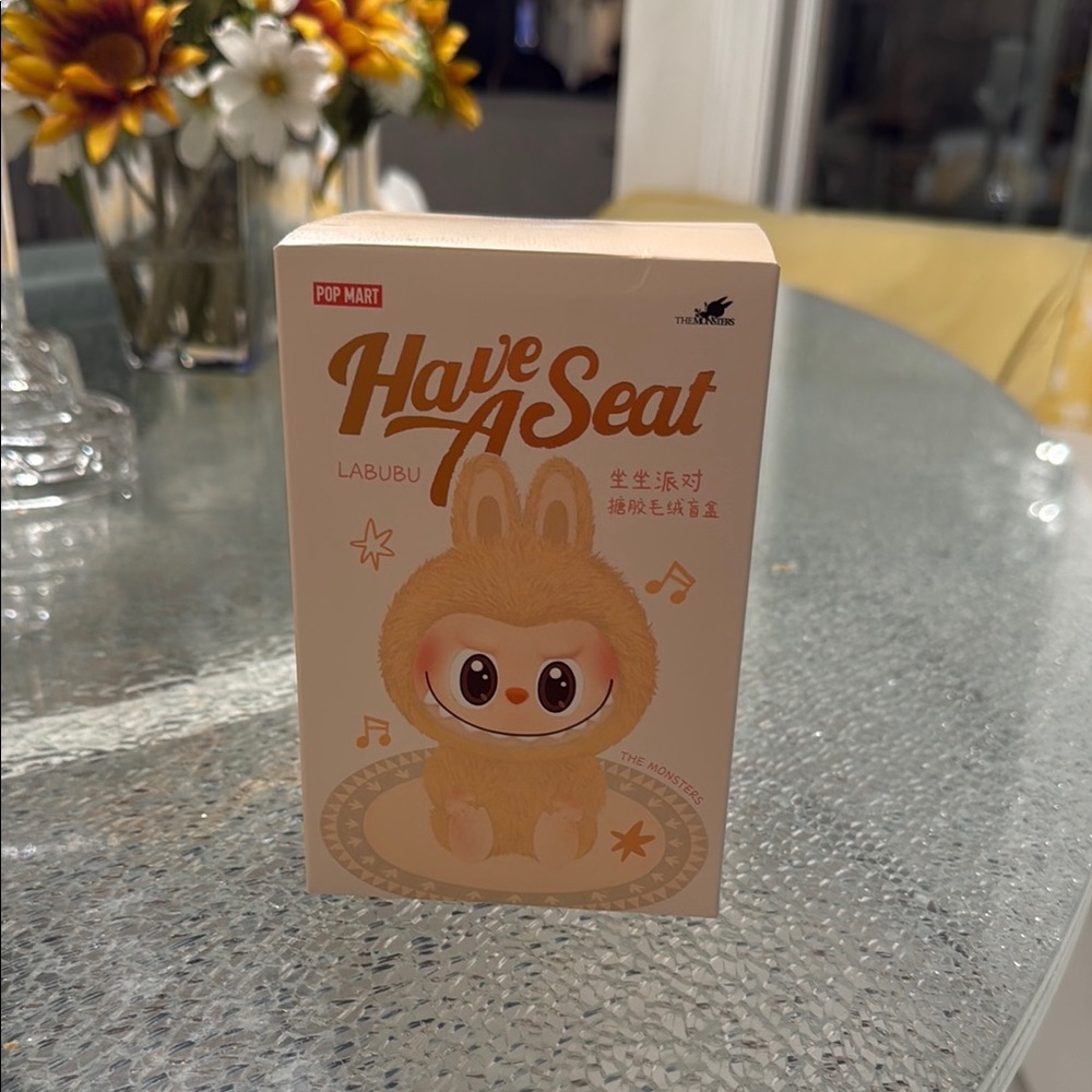 SOLD -POP MART Have a Seat Labubu Sealed NEW- HEHE